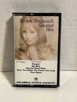 Barbra Streisand’s- Greatest Hits -Columbia- Cassette Tape Foto 1 de 2