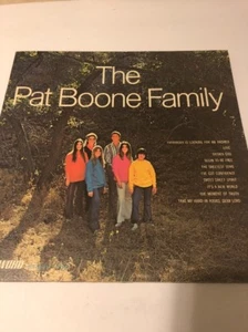 The Pat Boone Family Word wst-8536 Lp w/inner sleeve-TESTED-RARE VINTAGE=SHIP24H - Picture 1 of 8