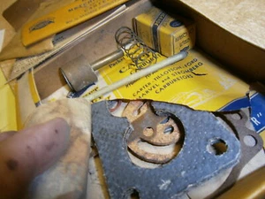 NOS Studebaker Carburetor Kit 193461 Carter WDO-409 1940 President Straight 8 2B - Picture 1 of 3