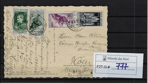 1937 Storia postale cartolina Vaticano stampa cattolica basilica SP40226 - Imagen 1 de 2