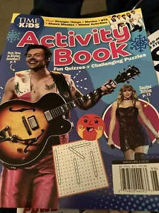 TIME FOR KIDS ACTIVITY BOOK Fall 2022. Harry Styles ,Taylor Swift. 80 Pgs. T-516 - Imagen 1 de 4