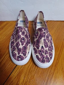 Keds x Elizabeth And James Women’s Tie Dye Sneakers Size 6.5 Shoes Purple Biege - Picture 1 of 9