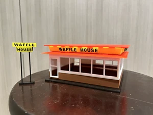 O Scale Waffle House Inspired (Version #2) 3D Printed Kit (UPDATED) - Picture 1 of 4