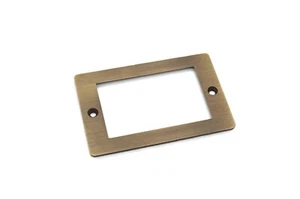 3 x 2 Label Holder File Cabinet Card Holder Drawer Card Label Holder Solid Brass - Picture 1 of 3