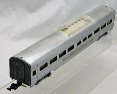 CLEAN American Flyer 662 Aluminum Passenger Car Metal lighted Vista Dome Link S - Image 1 of 4