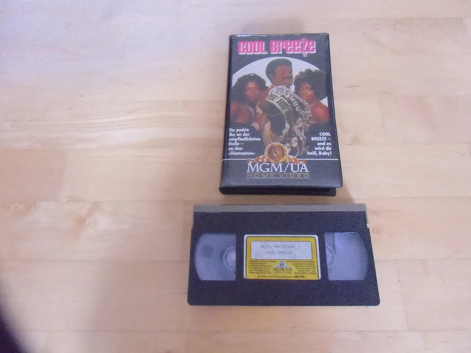 VHS, Cool Breeze, Black Cinema,Barry Pollack, MGM/UA Erstauflage, Video Rarität - Bild 1 von 1