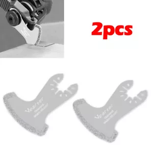 2tlg Oszillierende Multitool Sägeblatt Set Multifunktionswerkzeug Zubehör kit - Bild 1 von 13