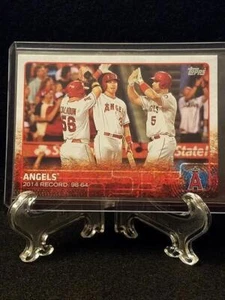 2015 Los Angeles Angels Team Card Topps Baseball Card # 223 - Picture 1 of 2