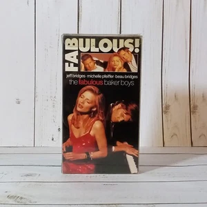 The Fabulous Baker Boys VHS 1989 Romance/Musical Michelle Pfeiffer Jeff Bridges - Picture 1 of 7