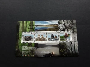 Canada 2012 Young Wildlife Mini Sheet Used - Picture 1 of 1