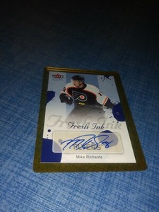 2005-06 Fleer Ultra Fresh Ink Mike Richards Autograph, #ed 22/25 HTF!