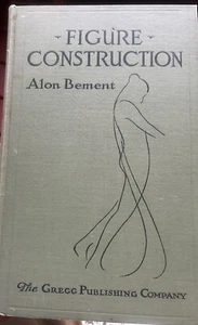 Figure Construction Alon Bement Vintage Unmarked Drawing Book 123p, 48 Plates - Picture 1 of 15