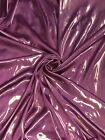 Dusty Pink/Gold Shiny Wet Look Shimmer Satin Fabric 58” Wide Dress Decorations 