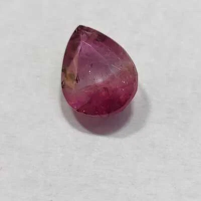 3.90 Carat Natural Finest Pink Tourmaline Pear Cut Loose Gemstone W953 - Image 1 of 4