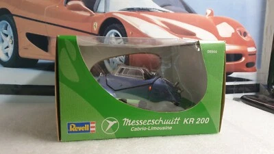 REVELL MODELS - MESSERSCHMITT KR200  - BLUE  - 1/18 SCALE MODEL CAR - 08944 - Image 1 of 4