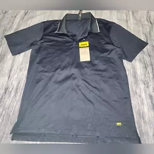 Polo de golf MIER de poliéster spandex para hombre manga corta azul marino nuevo con etiquetas talla mediana - Imagen 1 de 9