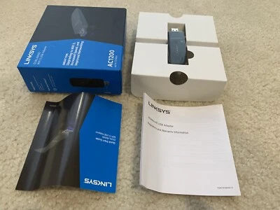 Brand NEW--Linksys WUSB6300 AC1200 Dual-Band USB-3.0 Wireless Adapter - Image 1 of 4