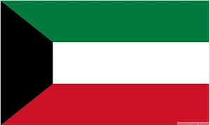 KUWAIT 18" x 12" FLAG suitable for Boats Caravans Treehouses flags - Picture 1 of 1
