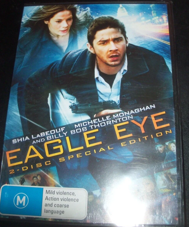Eagle Eye (Shia Labeouf Michele Monaghan) (Australia Region 4) 2 DVD - New - Image 1 of 1