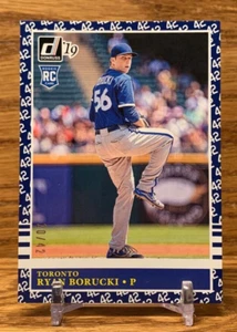 RYAN BORUCKI Jackie Robinson Parallel/42 Rookie-Karte | 2019 Donruss BLUE JAYS - Bild 1 von 2