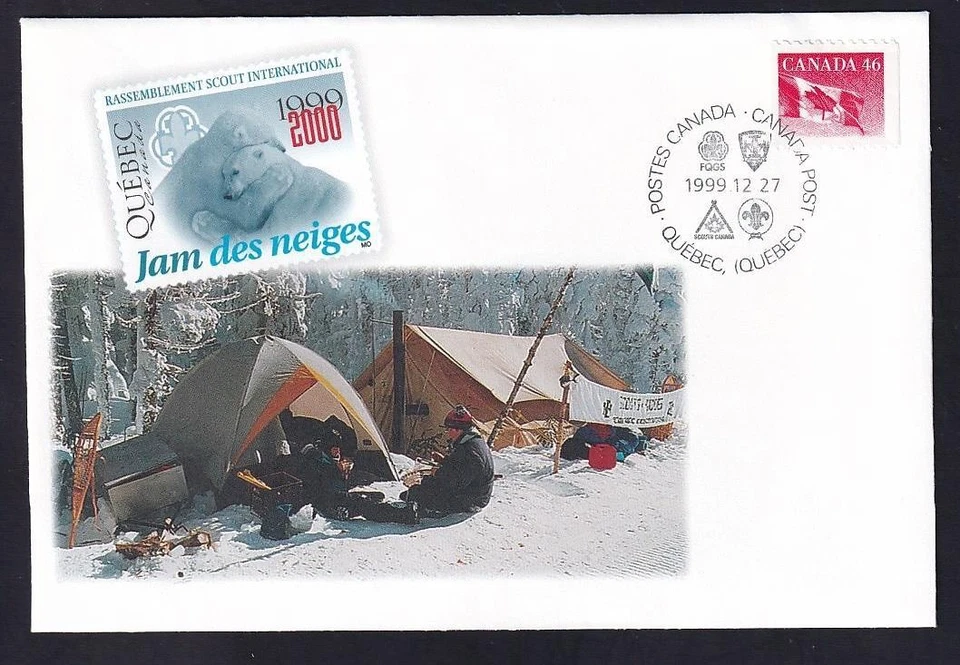 Canada 1999 Quebec Jam des Neiges Scouting, event cover sc#S39 - Image 1 of 1