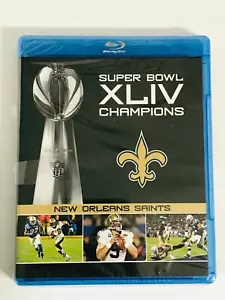 New Orleans Saints Super Bowl XLIV Champions Blu-ray NEW Sealed - Picture 1 of 2