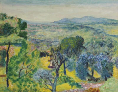 Impresión en lienzo Pierre Bonnard paisaje de canet 16 x 20 Foto 1 de 4
