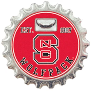 North Carolina Nc Wolfpack Magnetic Bottle Opener Licensed NCAA College - Picture 1 of 1