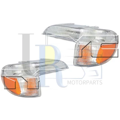 Conjunto de luz de estacionamiento/señal de giro delantera TYC 2 piezas para Ford Explorer 1995-2001 Foto 1 de 4