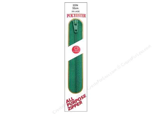 COATS & CLARK All Purpose Zipper 22" - CHOOSE ONE! - Image 1 of 1