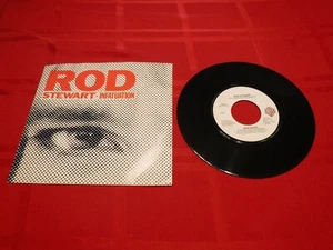 Rod Stewart Infatuation Warner Bros.7-29256 7" 45 RPM 1984 Picture Sleeve EX - Imagen 1 de 8