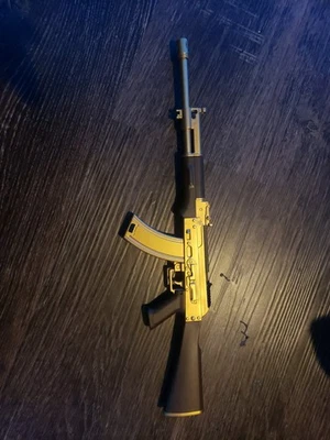 Ak47 Novelty BBQ Lighter , Gold/brown - Image 1 of 4