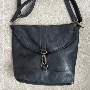 FatFace Amberley Multifunctional Leather BLACK RRP £89 PRELOVED - Picture 1 of 17