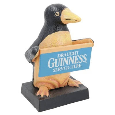 Guinness Penguin Figure Statue Cast Iron Mascot Ornament House Home Pub Bar - Image 1 of 4