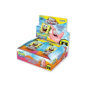 Topps Chrome SpongeBob 25th Anniversary 2025 Hobby Box - Pre Order Confirmed - Bild 1 von 6