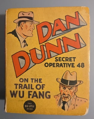 1938 DAN DUNN SECRET ОПЕРАТИВНИК 48 НА СЛЕД WU FANG #1454 - WHITMAN ПАБ. - Изображение 1 из 4
