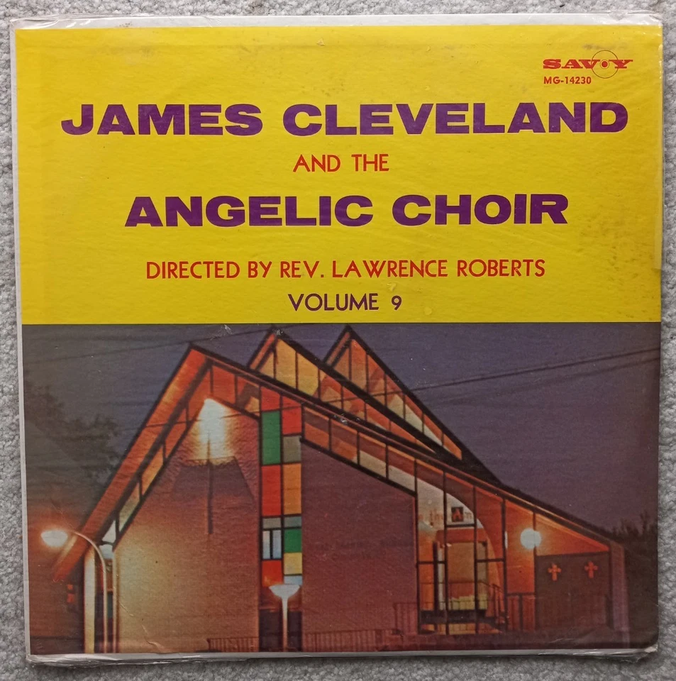 JAMES CLEVELAND angelic choir volume nine SAVOY 14230 black gospel SEALED LP - Image 1 of 2