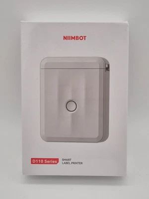 NIIMBOT D110 Etikettendrucker Bluetooth Thermodrucker Labeldrucker Android/iOS - Bild 1 von 2