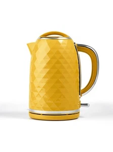 Yellow Fast Boil Textured Kettle GTK101Y-21 - Picture 1 of 3