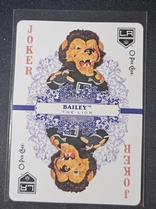 22-23 O-Pee-Chee Bailey Joker SSP Playing Card 🚨🚨🚨 Los Angeles Kings Mascot - Picture 1 of 2