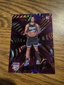 2024-25 Panini Revolution Red Swirl Devin Carter #125 (RC) Sacramento Kings - Picture 1 of 2