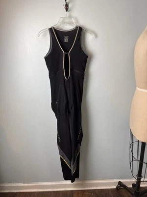 Gore Power Lady Thermo Bibtights+ Black Pink Seat Insert Bike Wear Cycling Sz M - Image 1 of 4