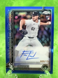 Fraser Ellard RC Auto Azul/150 - 2025 Topps Cromo #RA-FE Chicago White Sox - Imagen 1 de 12