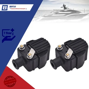 2x Bobina de encendido para barco fueraborda Mercury Mariner 25 HP 339-7370A13 339-832757A4 - Imagen 1 de 7