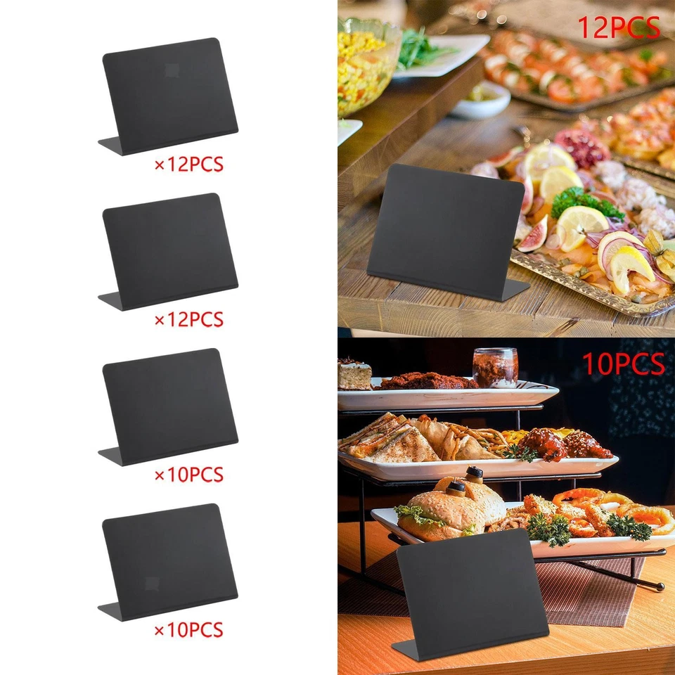 Small Chalkboards Signs L Shaped Rustic Small Blackboard - Image 1 of 1