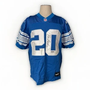 1999 Barry Sanders Absolute SSD Playoff Redemption Puma Signed Jersey #20/100 - Picture 1 of 22