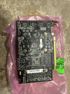 PROBADO BUENO ZOTAC NVidia GeForce GTX 1060 3GB PCIe x16 Tarjeta Gráfica de Video GPU Foto 1 de 2