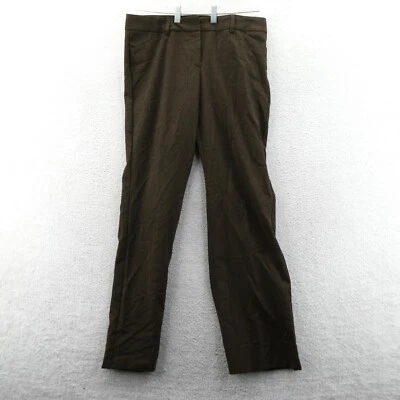 Express Editor 8 Womens 34x34 Brown Straight Leg Dress Pants Slacks Trousers - Image 1 of 4