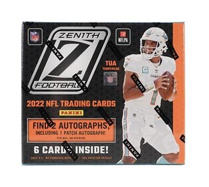 2022 PANINI ZENITH FOOTBALL HOBBY BOX
