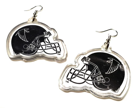 ATLANTA FALCONS EARRINGS DIE CUT HELMET NEW NFL FOOTBALL OFFICALLY LICENSED Cover